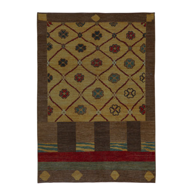 Wool Geometric Indoor Rug
