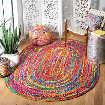 Cotton Hand Woven Area Rug