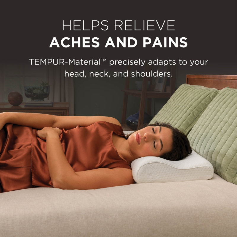 TEMPUR-Neck™ Extra Firm Pillow, Small Profile, Single