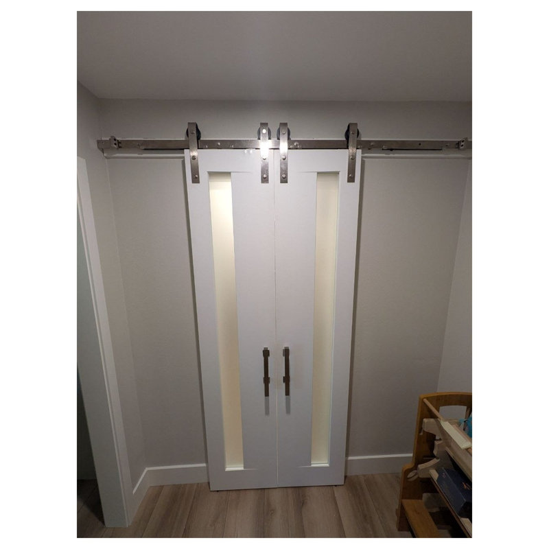 Portes de grange coulissantes Planum, 72 po x 80 po