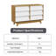 Commode double 6 tiroirs