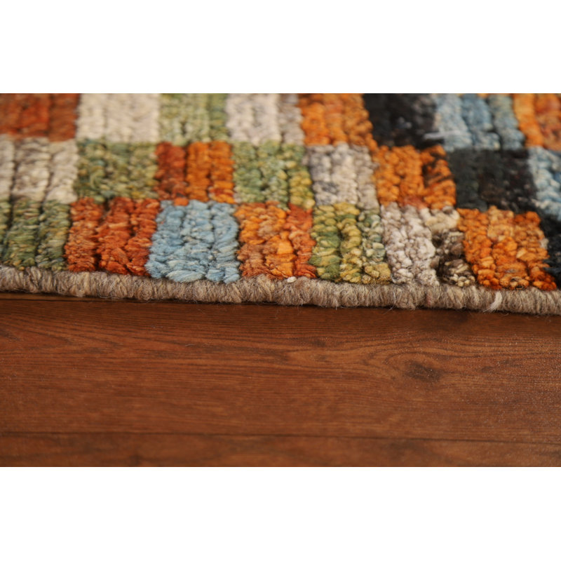 Tapis marocain Trellis noué à la main 10 x 14 po
