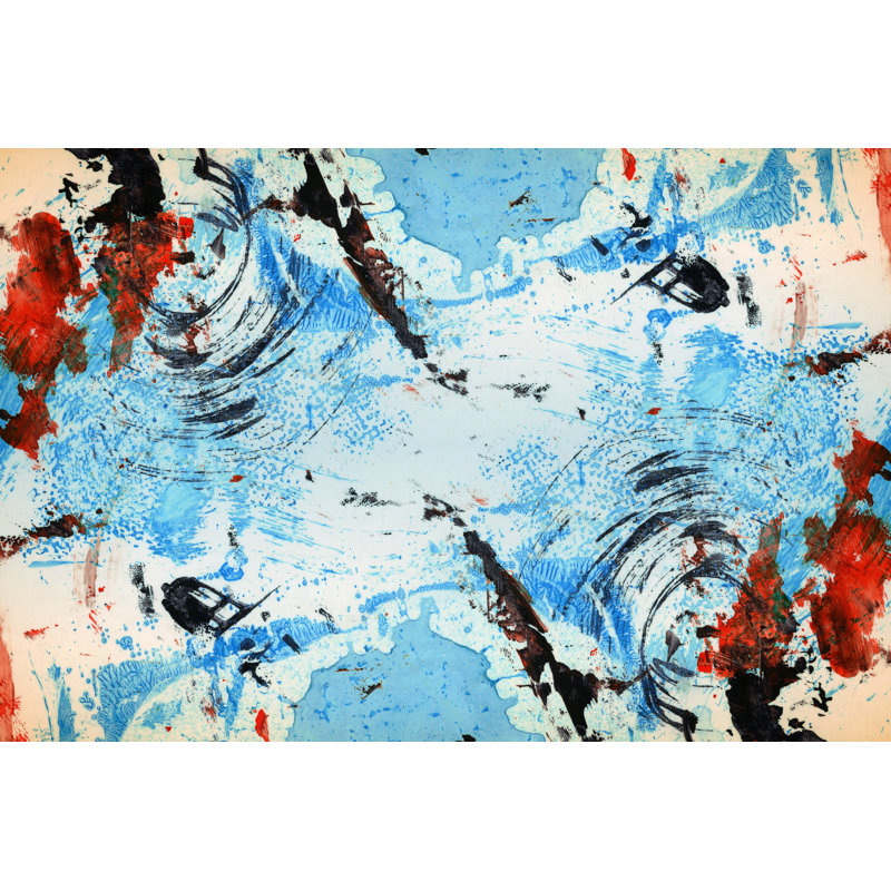 Abstract Art - Wrapped Canvas Print, 30cm H x 46cm W x 3.8cm D