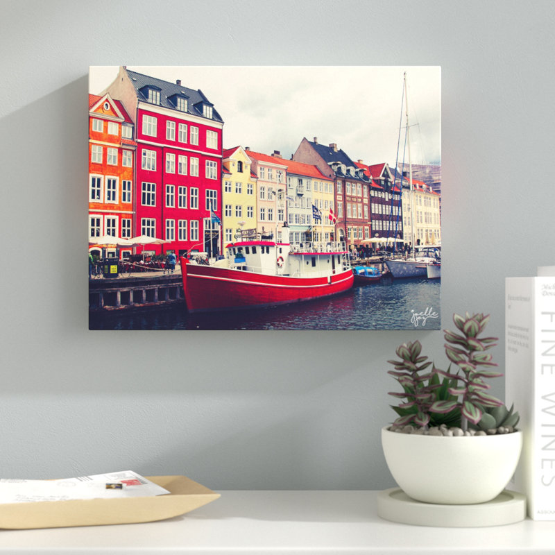 La reine du Danemark par Joelle Joy, reproduction de photo sur toile tendue, H 16 po x l 20 po