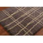 Tapis brun indien foncé en laine brun foncé 2x3
