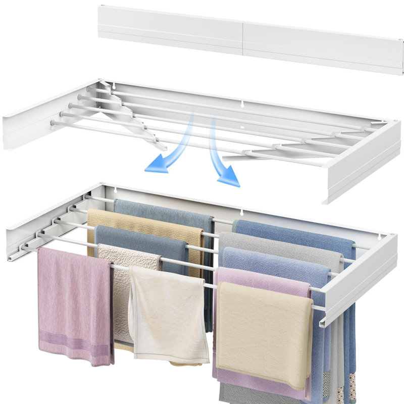 Metal Wall-Mounted Drying Rack