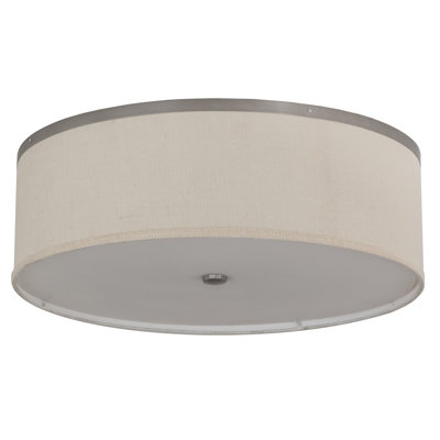 Heihachi Fabric Flush Mount