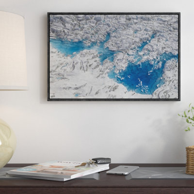 " Meltwater Lakes On Hubbard Glacier "