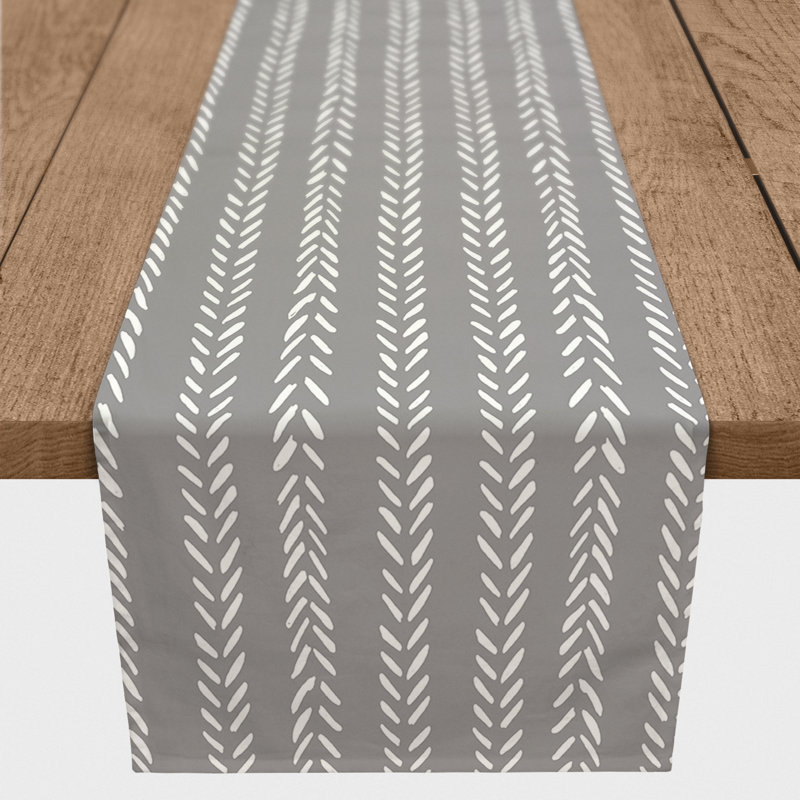Chemin de table Adlyn, 90 po x 16 po, Jaune