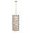 Bungalow Rose Roycroft - 9 Lights Foyer In Ashen Gold Finish