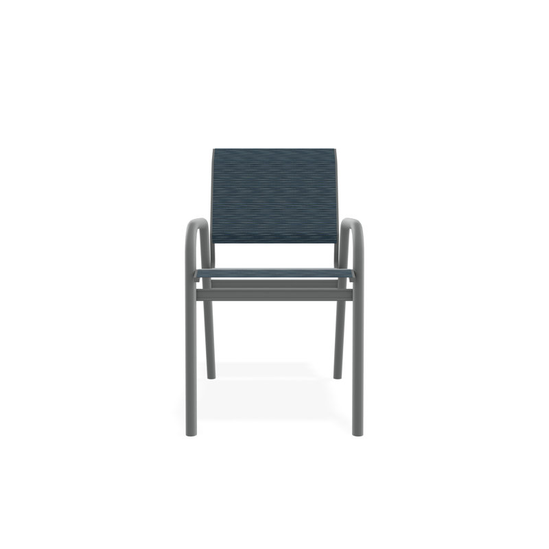 Chaise bistro Gardenella, Graphite, Nimbus océan