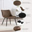 Side Chair in Brown
