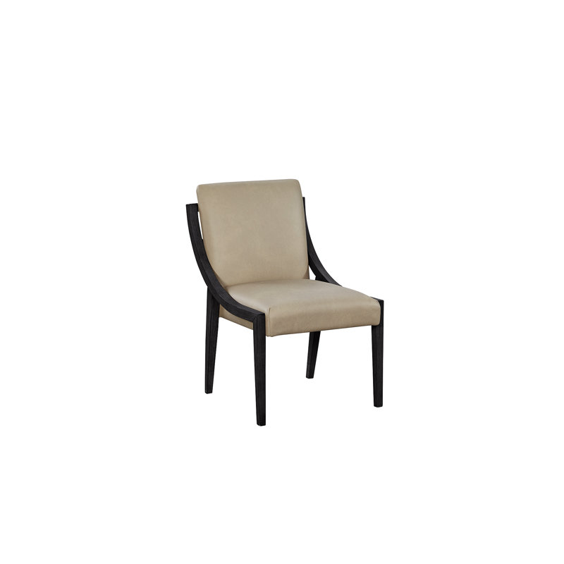 Fauteuil en cuir Sling - poivre