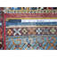 Tapis de couloir 2 pi 10 po x 8 pi 1 po rouge super Kazak afghan avec motif Khorjin