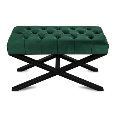 Laffoon Velvet Upholstered Bench