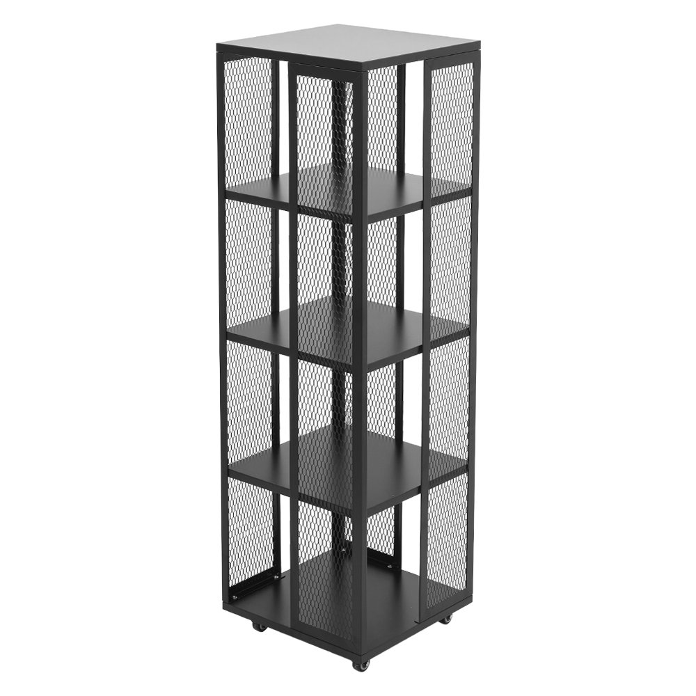 Bavory 138.5cm H x 40cm W Steel Corner Bookcase