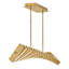 1 - Light Kitchen Island Rectangle Chandelier-935054686