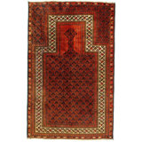Mahkiya Wool Geometric Area Rug