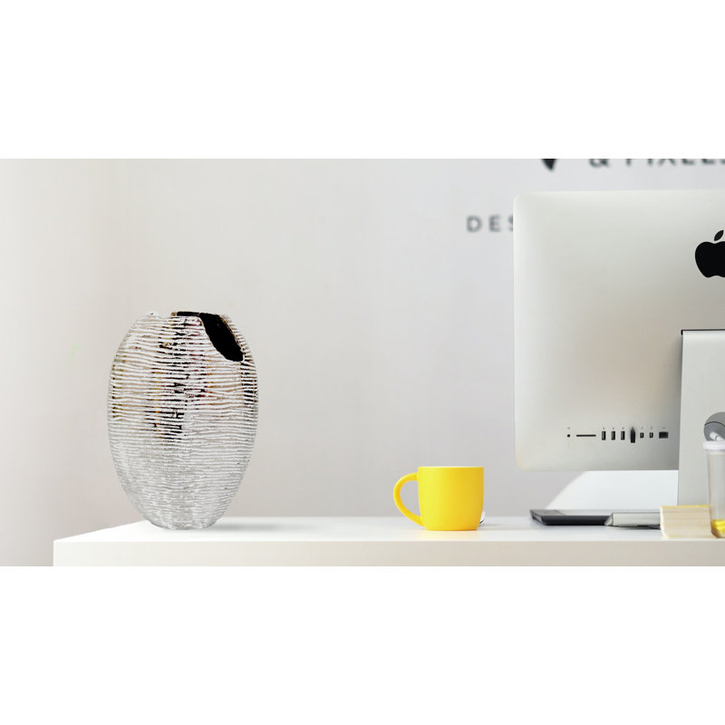 Aluminum Table Vase