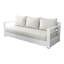 Canapé d'extérieur en aluminium thermolaqué avec coussins Ridgecrest