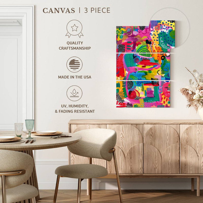 Avery Bubblegum Crush, 74" H x 48" W