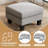 72" Upholstered Sofa Chaise-430677228