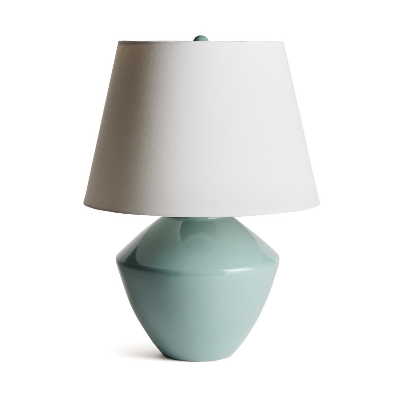 Ceramic Table Lamp, Green