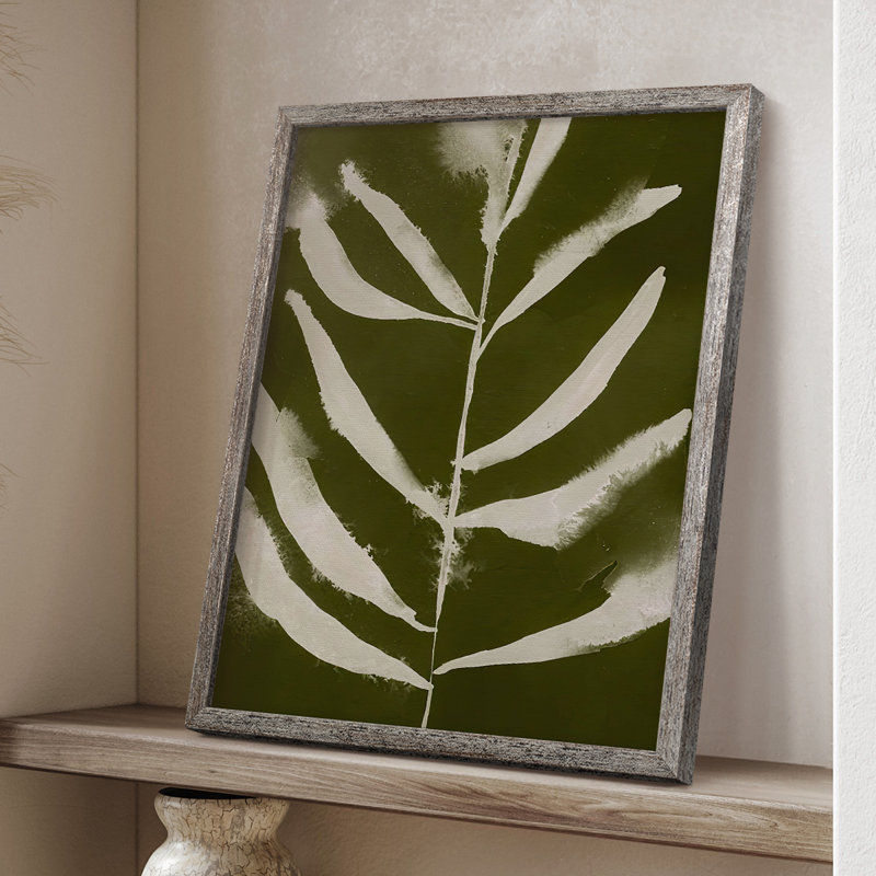 «Organic Bloom II», reproduction encadrée - bois massif, H 15 po x l 12 po
