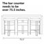 Ensemble de 3 tabourets de bar Dollie-195498859