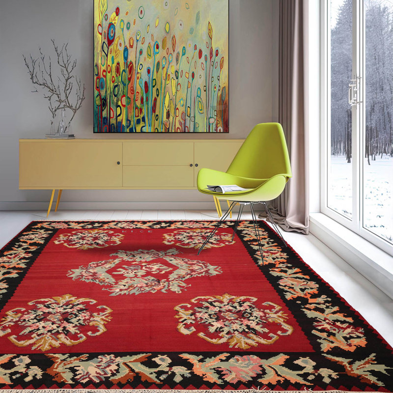 Tapis intérieur / extérieur en laine Deimianas