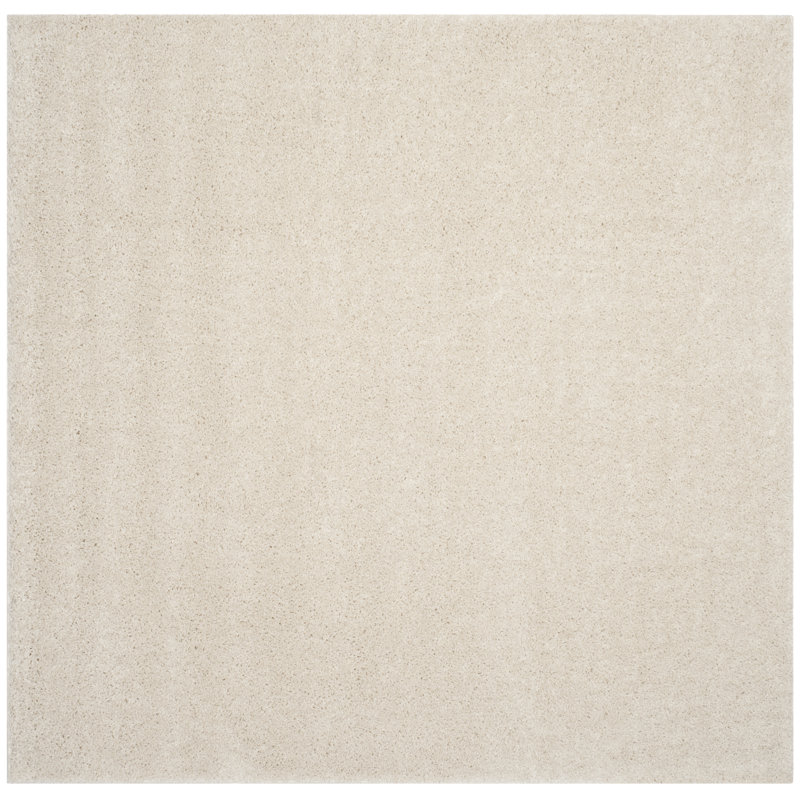 Moos Shag Performance Solid Color Rug, Square 6'7"