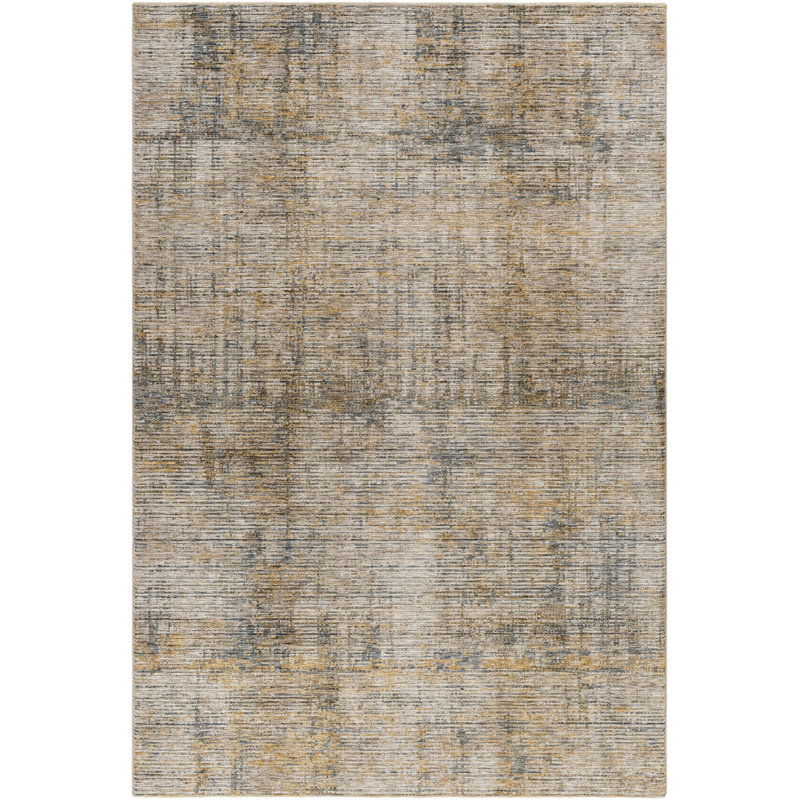 Reggie-Ray Abstract Indoor Rug, Rectangle 2' x 3'