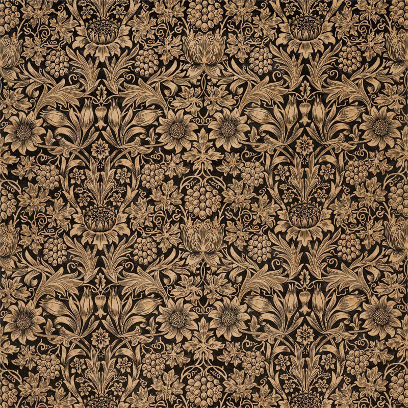 Sunflower Velvet Fabric, Maple/Lichen