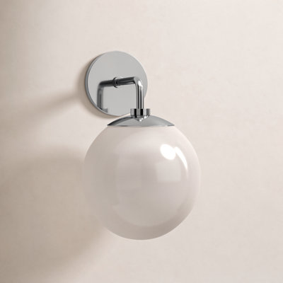 Luna Steel Armed Sconce
