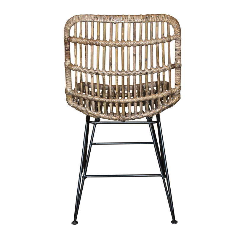 Chaise d'appoint Valetta, Brun