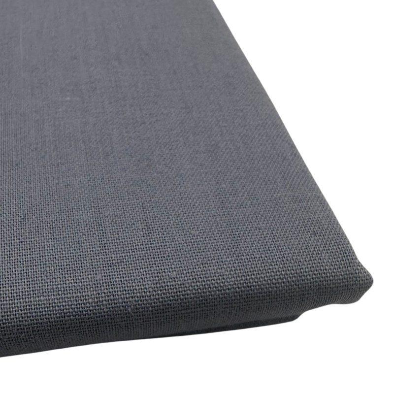 Stitt Cotton Blend/Polyester Pillow Case, Dark Grey