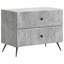 62cm W Manufactured Wood Bedside Table-1960575887