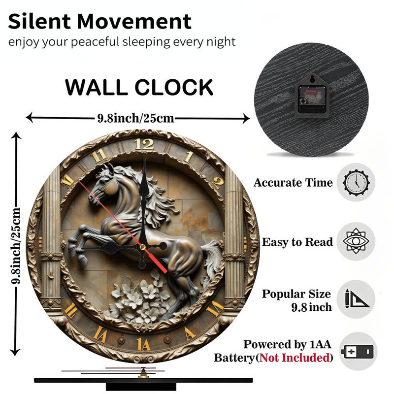 Horloge murale élégante