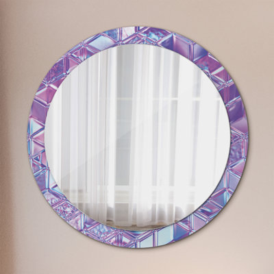 Huldar Glass Flat Wall Mirror