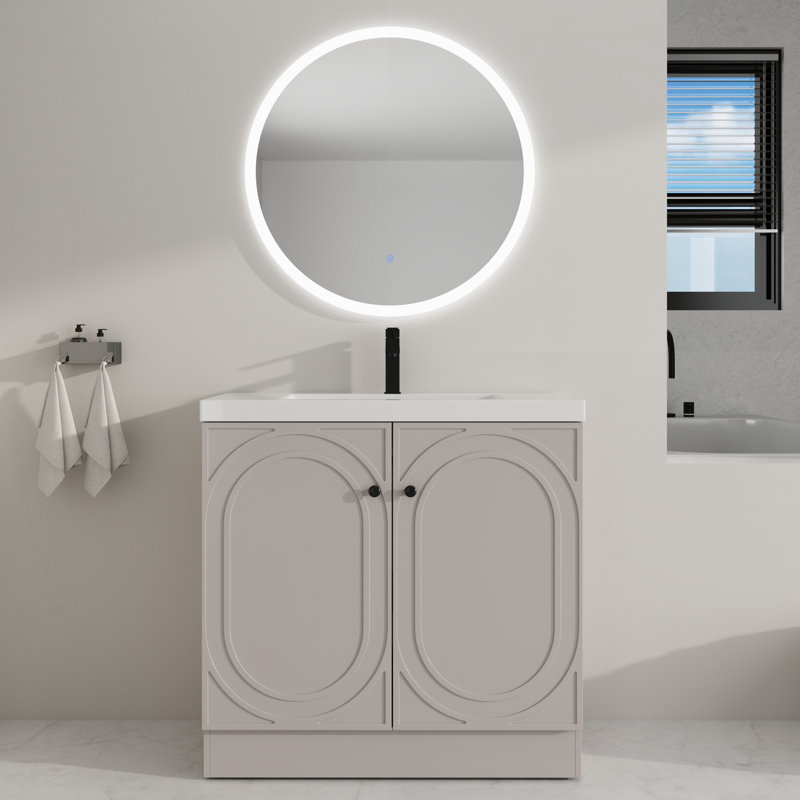 36'' Free standing Single Bathroom Vanity Set