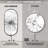Oval Bathroom Mirror Wall Mounted Metal Frame Vanity Hang Vertically & Horizontally Decor-485755218