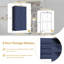 Garde-manger avec tablettes Heins French Doors-1652677935