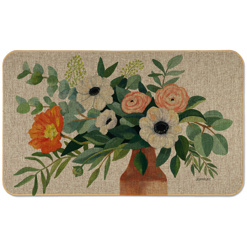 Tapis d'intérieur / extérieur Fresh Poppies