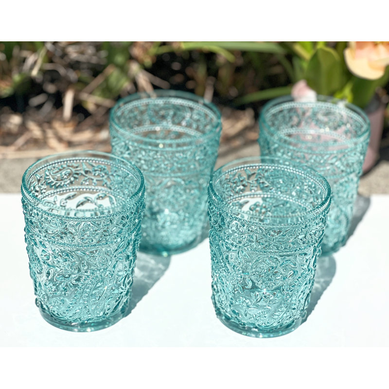 Verre à boire en acrylique Lola, Verre à bière, Sarcelle