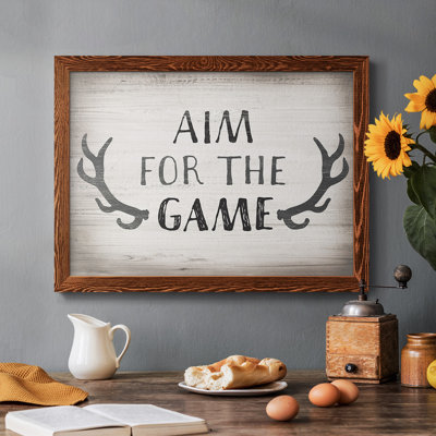 «Aim Game», reproduction sur toile
