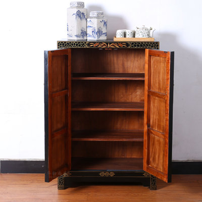 New Chinese Style  Entryway Cabinet