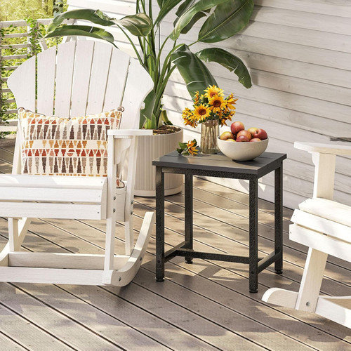 Table d'extérieur imperméable et résistante aux intempéries