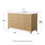 Pendry 48" Freestanding Single Bathroom Vanity with Quartz Top-1789699569-1795867765-1795867764
