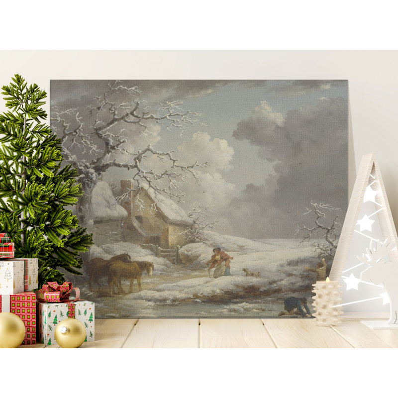 1 Piece Wrapped Canvas Wall Art Set, 48x16