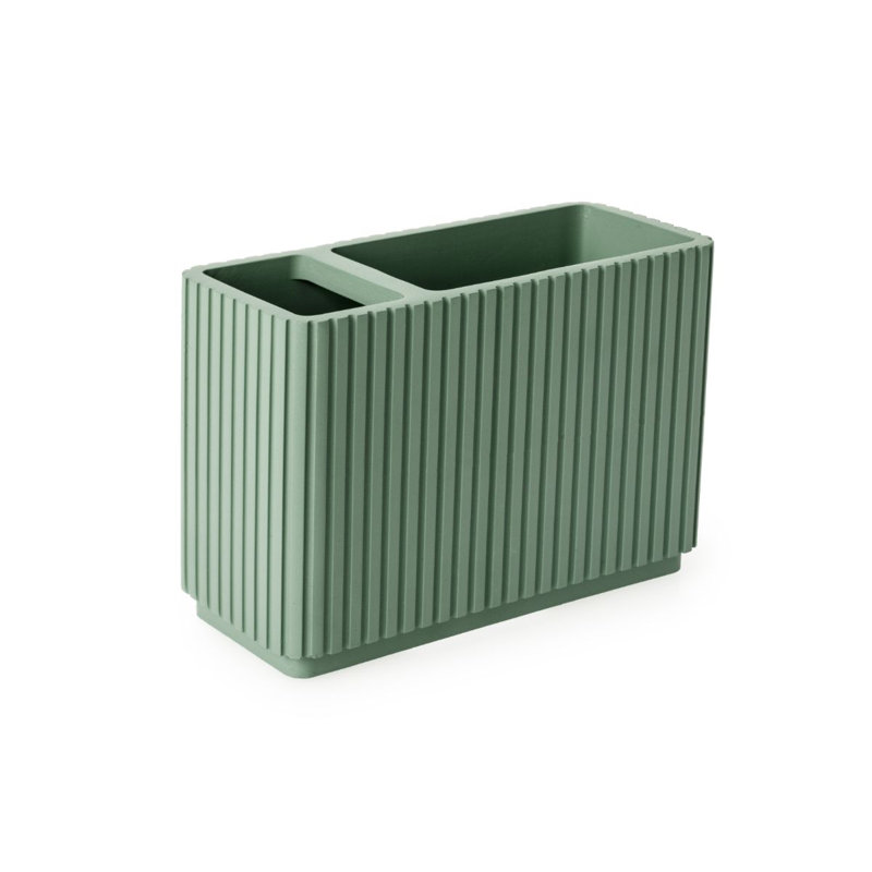 Bathroom Accessory Set, Green